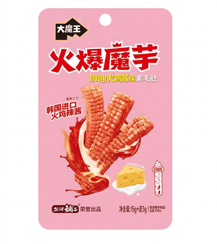 Гострий снек Yanjinpuzi Samyang Buldak Da Mowang Konjac Snack 18г 11108 фото