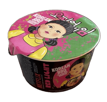 Локшина Squid Game Ramen BBQ Korean Noodles Гра в Кальмара 105г 8926 фото