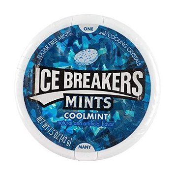 Леденцы ICE BREAKERS Mints Coolmint Sugar Free 42g 3999 фото