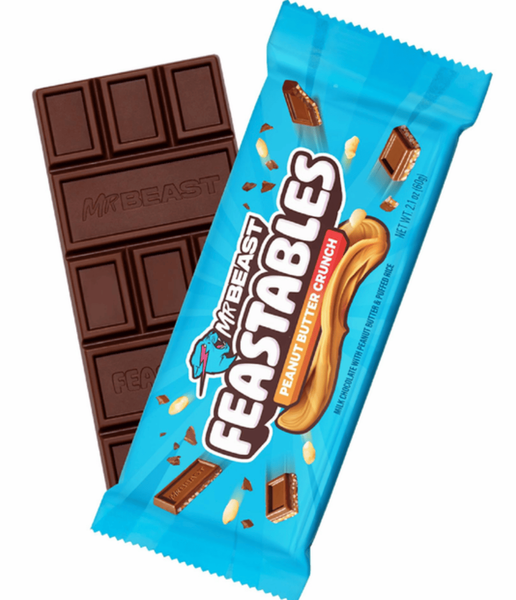 Шоколад Feastables Mr Beast Bar Peanut Butter Crunch 35г 8976 фото