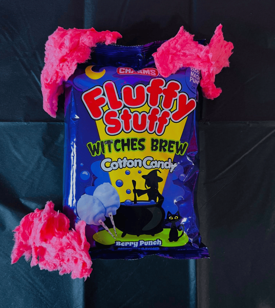 Цукрова вата&nbsp;Charms Fluffy Stuff Witches Brew Cotton Candy 60г 9427 фото