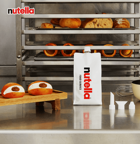 Шоколадно-ореховая паста Ferrero Nutella Food Service Cartridge 1кг 11479 фото
