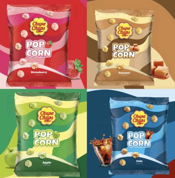 Солодкий попкорн Chupa Chups Popcorn Cola 90г 8062 фото