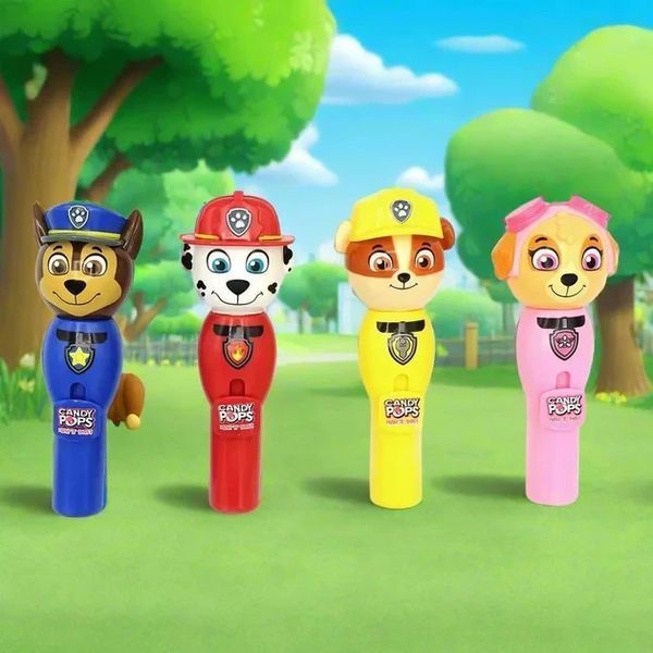 Контейнер-игрушка с леденцом Скай Paw Patrol Push N Twist Candy Pops 8 г 7438 фото