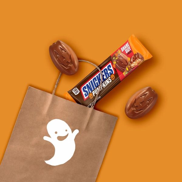 Шоколадные тыквы Snickers Pumpkins Chocolate Halloween 62 г 7364 фото