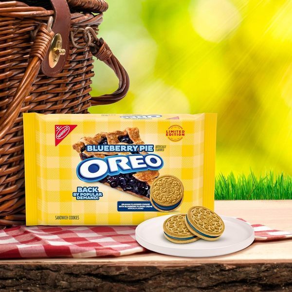 Печенье Oreo Blueberry Pie Cookies 303г 9227 фото