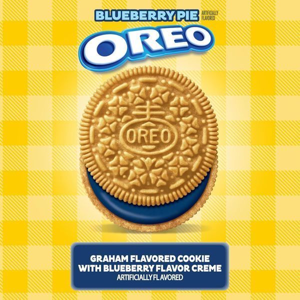 Печенье Oreo Blueberry Pie Cookies 303г 9227 фото