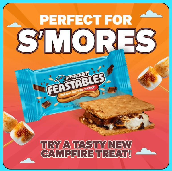 Шоколад Feastables Mr Beast Bar Peanut Butter Crunch 35г 8976 фото