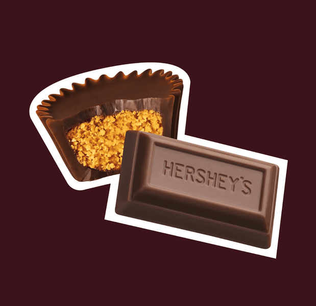 Мікс шоколадних цукерок Hershey's And Reese's Zero Sugar Assorted Dark Chocolate Candy 439г 10312 фото