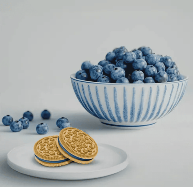 Печенье Oreo Blueberry Pie Cookies 303г 9227 фото