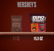 Мікс шоколадних цукерок Hershey's And Reese's Zero Sugar Assorted Dark Chocolate Candy 439г 10312 фото 6