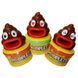 Конфеты с игрушкой Pooplets Poop Emoji Shaped Candy 12*15g 1250 фото 3