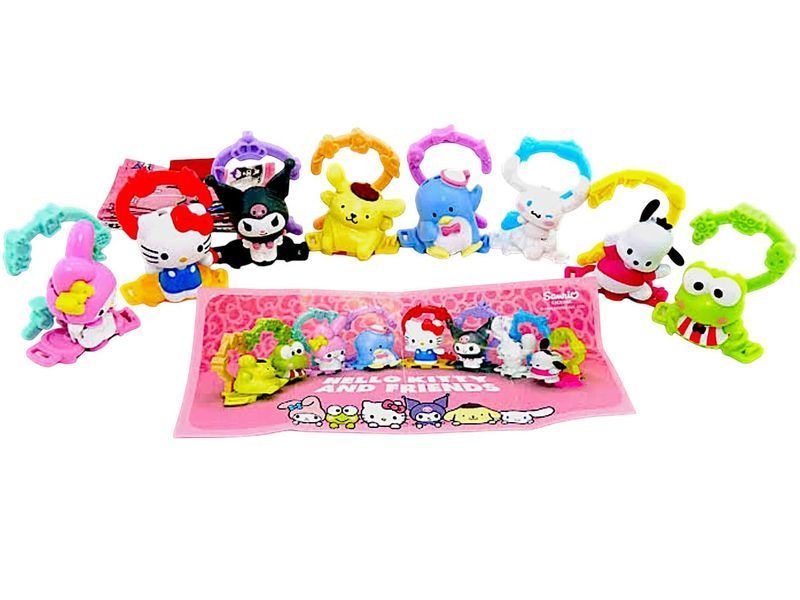 Шоколадні яйця Kinder Surprise Hello Kitty and Friends Eggs 4шт х 20г 11871 фото