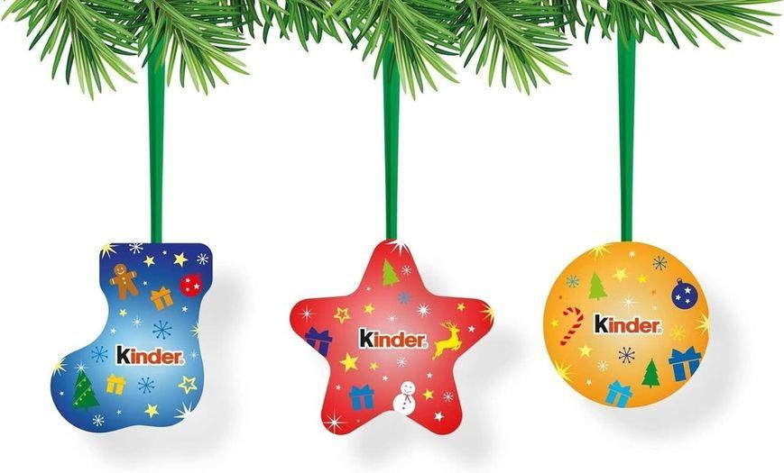 Рождественский шоколад Kinder Mini Eggs Kinder Schokolade 34g 6035 фото