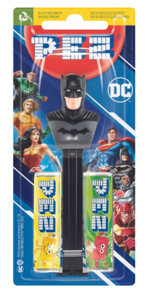 Диспенсер із цукерками Pez DC Super Heroes Collection Бетмен 17г 8561 фото