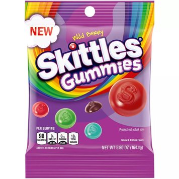 Мармеладки Skittles Wildberry Gummies Peg 164.4g 1991 фото