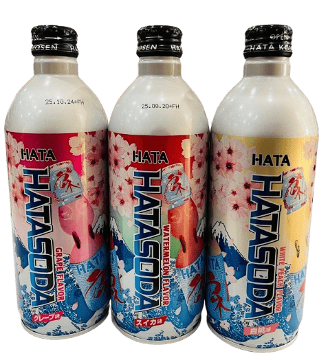Газированный напиток Hata Soda Ramune White Peach 500мл 9027 фото