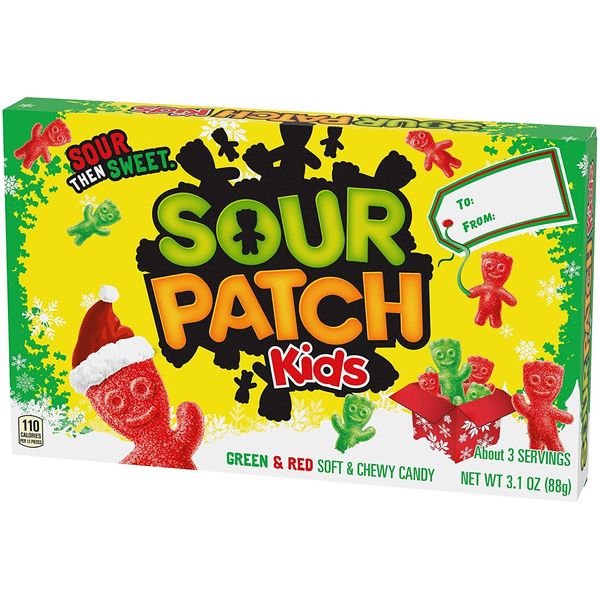 Желейки Sour Patch Kids Green&Red 88g 2379 фото