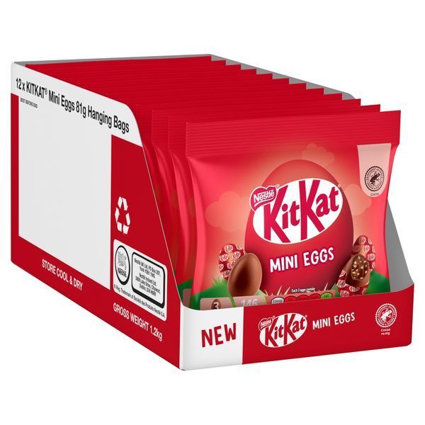 Шоколадні міні-яйця KitKat Mini Eggs Milk Chocolate 81г 8316 фото