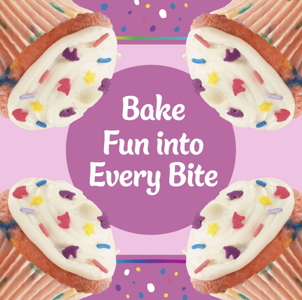Суміш для приготування торта Pillsbury Funfetti Strawberry Cake Mix з цукерками 432г 8461 фото