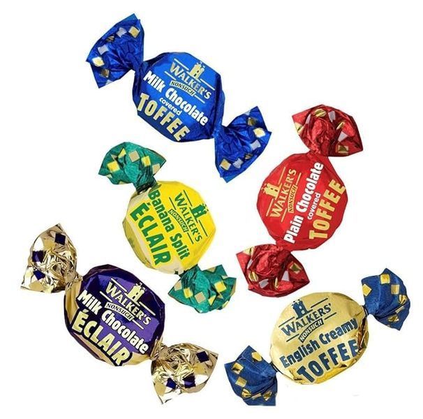 Подарочная коробка конфет Walker's Assorted Toffees & Chocolate Eclairs 350г 7940 фото