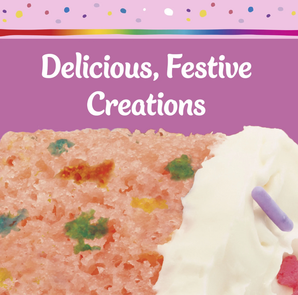 Суміш для приготування торта Pillsbury Funfetti Strawberry Cake Mix з цукерками 432г 8461 фото