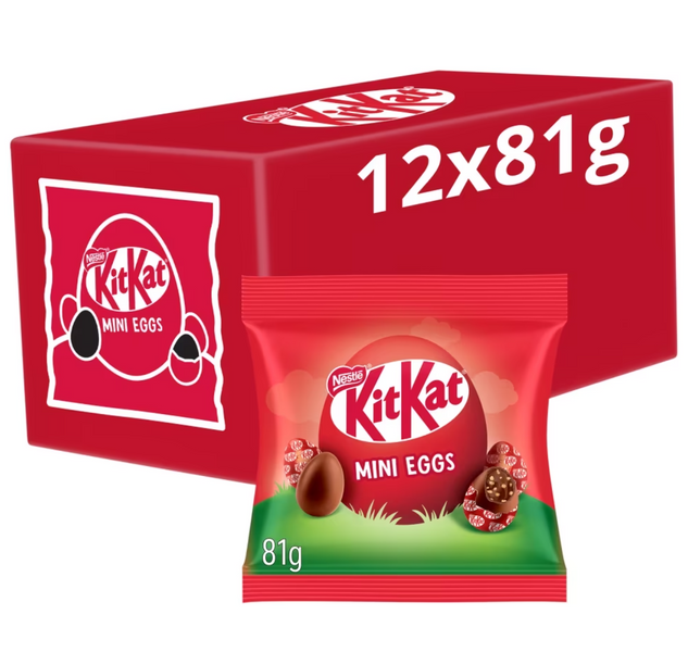 Шоколадні міні-яйця KitKat Mini Eggs Milk Chocolate 81г 8316 фото