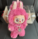 Мягкая игрушк-брелок Лабубу Pop Mart Labubu Mokoko Strawberry Shortcake Series Pink The Monsters, 1шт 8927 фото 6