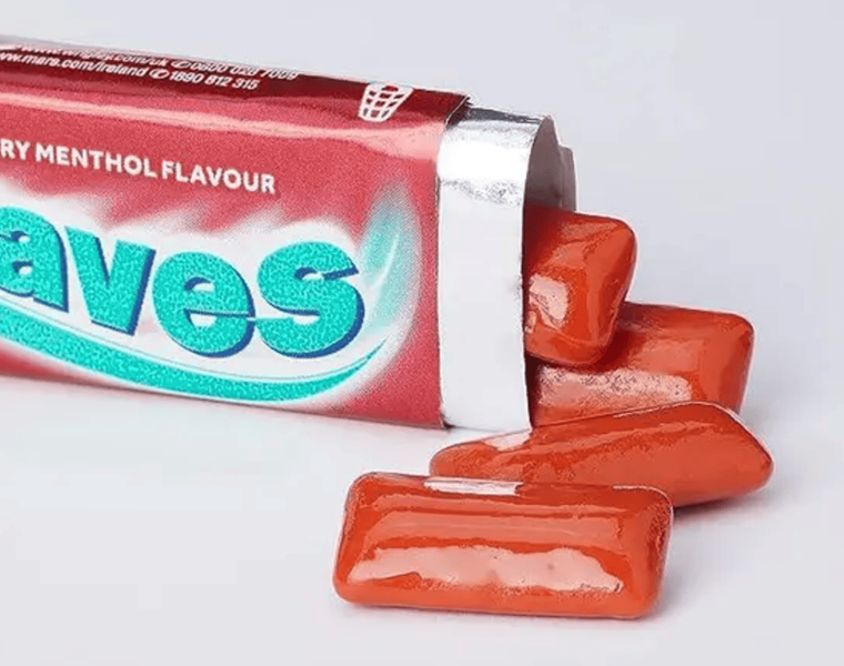 Жевательная резинка Airwaves Cherry Menthol 56г 9127 фото