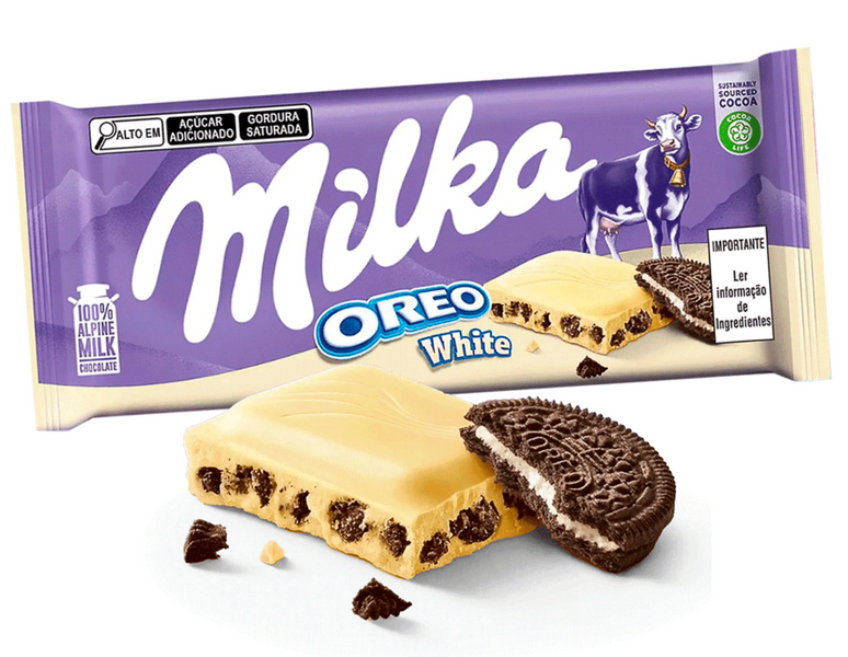 Шоколад Milka Chocolate Oreo White 100г 7693 фото
