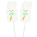 Маршмеллоу на палочке Peeps White Bunny Marshmallow Pop в форме зайца 42г 8512 фото 5