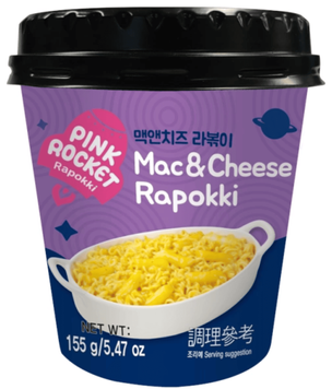 Рапоккі Pink Rocket Rapokki Mac&Cheese із сирним соусом 155г 8878 фото
