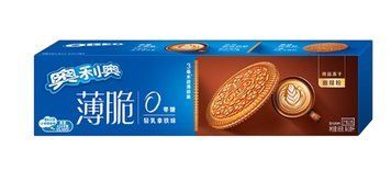Печиво Oreo Thins Crisp Sandwich Cookies Coffee Flavor 95г 11110 фото