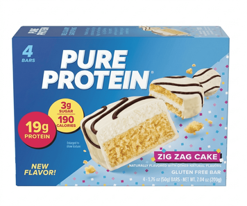 Протеїнові батончики Pure Protein Zig Zag Cake 4шт х 50г 11431 фото