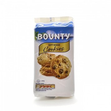 Печенье с кокосом Bounty Cookies 180g 0737 фото