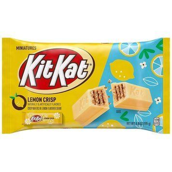 Шоколад Kit Kat Lemon Crisp Miniatures Wafer Bar 195g 1660 фото