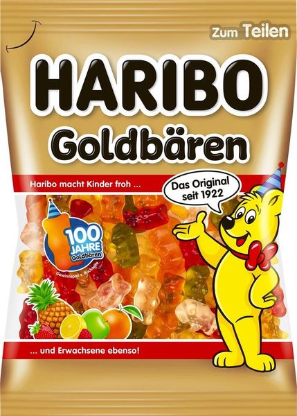 Желейки Haribo Goldbaren 175g 2629 фото