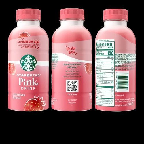 Напиток Starbucks Pink Drink Bottle Strawberry 333 мл 6267 фото