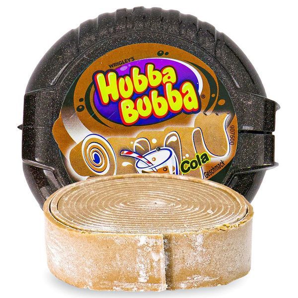 Жуйка Hubba Bubba Bubble Tape Cola Блок 12 X 56g 4435 фото