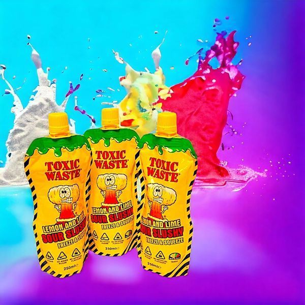 Напиток Toxic Waste Lemon & Lime Sour Slushy 250мл 8710 фото
