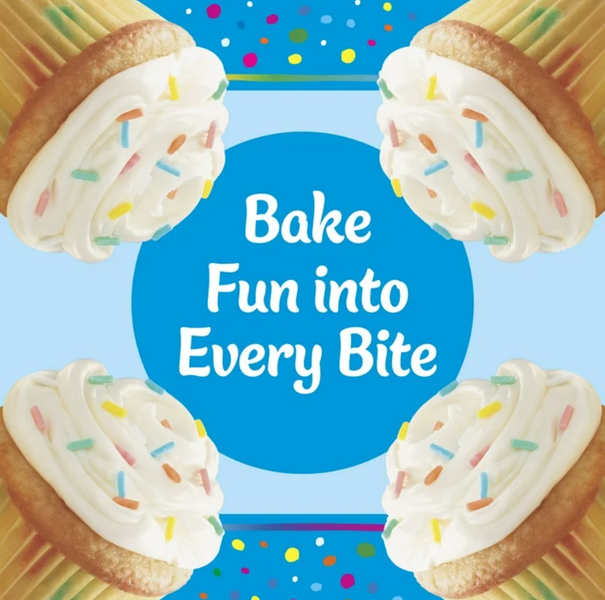 Смесь для приготовления торта Pillsbury Funfetti Cake Mix с конфетами 432г 8462 фото