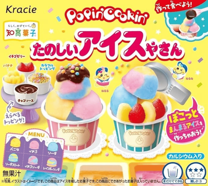 Набір для приготування морозива Kracie Popin Cookin Ice Cream Shop 26г 11873 фото
