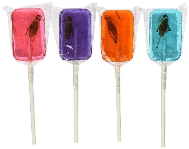Леденец с насекомым Hotlix Assorted Cricket Sucker 1шт, 28г 9429 фото
