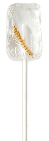 Леденец с насекомым Hotlix Tequila Flavored Lollipop with Real Worm Sugar-Free 28г 9430 фото