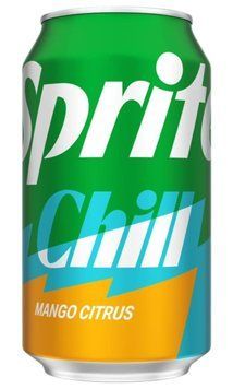 Газированный напиток Sprite Chill Mango Citrus Soda Pop 355мл 11432 фото