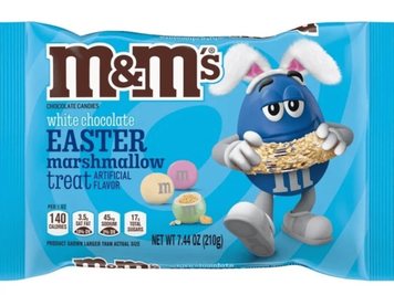Драже M&M's White Chocolate Easter Marshmallow Treat 210г 10809 фото