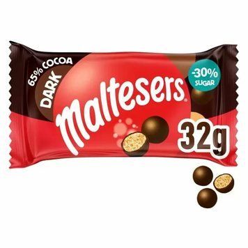 Драже Maltesers Dark Chocolate Treat Bag 32g 4334 фото