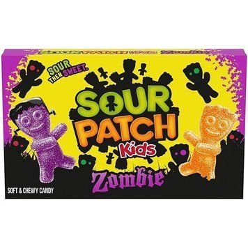 Желейные конфеты Sour Patch Kids Zombie Orange & Purple 99 g 5841 фото