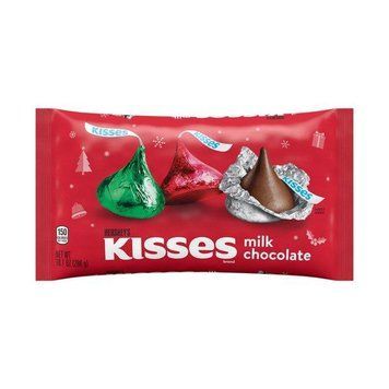 Новорічний шоколад KISSES Holiday Milk Chocolate 221g 1495 фото