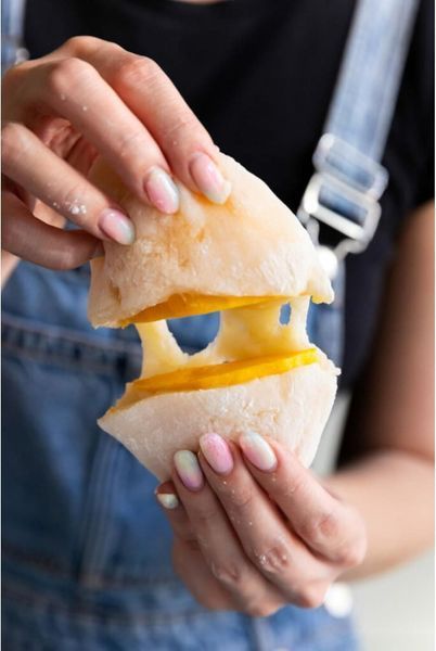 Пирожные моти Bamboo House Double Fillings Mochi Mango Milk 180г 9029 фото